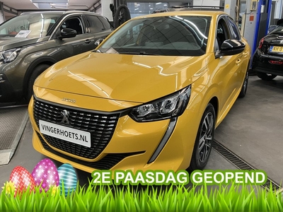 Peugeot 208 1.2 Benzine 100pk Luxe Allure Pack * Parkeer Camera * 1/2 Leder * L.M. Velgen * Stoelverwarming * DAB+ Radio * Apple Car Play * Stop Start Button * Keyless entree * Geel *