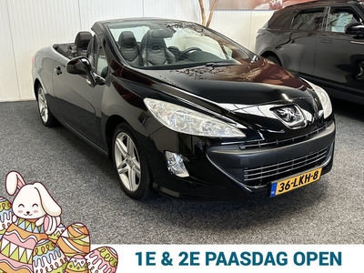 Peugeot 308 CC 1.6 THP Noir & Blanc CRUISE CONTROL CLIMATE CONTROL AUTO TELEFOON MET BLUETOOTH MEDIA VOORBEREIDING STOELVERWARMING AFN TREKHAAK ZEER MOOI !! LOCATIE 1001