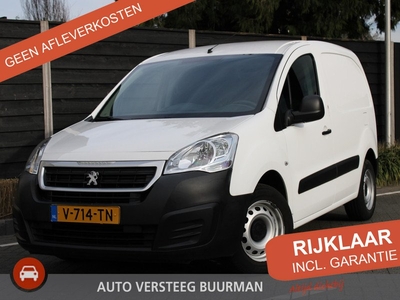 Peugeot Partner 120 1.6 BlueHDi 75PK L1 Premium Parkeersensoren Achter, Cruise control, Airconditioning