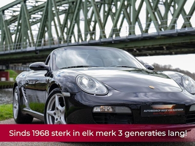 Porsche Boxster 2.7 2e Eigenaar l Dealer Onderhouden l NAP l Handgeschakeld l Leder l Navi l Xenon! TOPSTAAT!