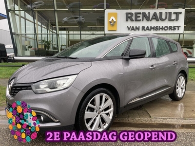 Renault Grand Scénic 1.3 TCe Limited 7p. / Automaat / 20''LM Velgen / Keyless / Cruise / Lane assist / Applecarplay / Androidauto / 2e Paasdag open 10-17.00 uur