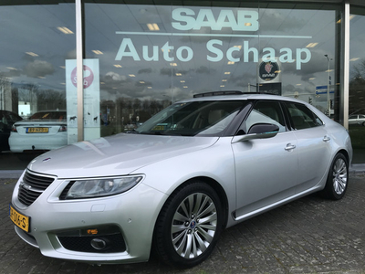 Saab 9-5 2.0T Aero Exklusiv Automaat | Rijklaar incl garantie | Panoramadak Premium leer Xenon