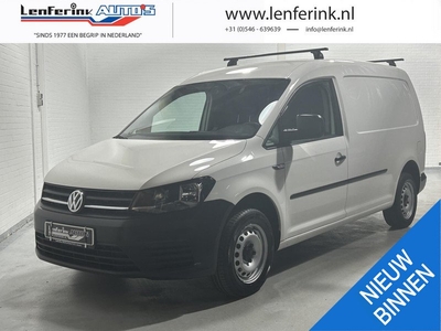 Volkswagen Caddy 1.6 TDI 102 pk Maxi L2H1 Airco, Trekhaak Camera achter, Dakdragers, 2-Zits