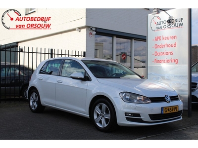 Volkswagen Golf 7 1.2 TSI Highline Clima Stoelvw Lmv Cruise C. Wit Metallic Standkachel