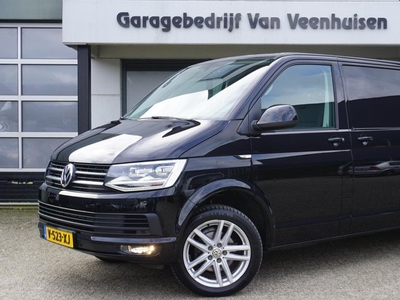 Volkswagen Transporter 2.0 TDI 150pk DSG L2H1 3-Zits Highline 2x Schuifdeur LED Leder 18inch LM Navi 1e Eigenaar Trekhaak 49806km!