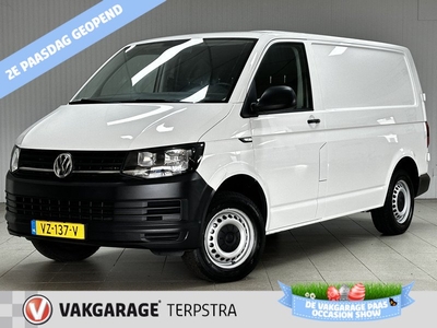 Volkswagen Transporter 2.0 TDI L1H1 /3-Zitplaatsen /Zij-schuifdeur rechts /Airco /Cruise /Elek. pakket /Radio-CD /Armsteun.