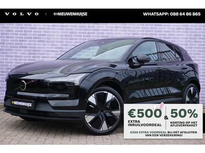 Volvo EX30 Twin Motor Performance Ultra 69 kWh | Woolblend | Stuur + Stoelverwarming | Full Options | Panorama dak |