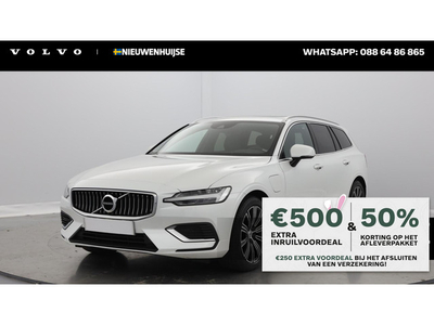 Volvo V60 2.0 T8 Twin Engine AWD Inscription | Polestar | Camera | HUD | Memory | Keyless | Panorama-Schuifdak |