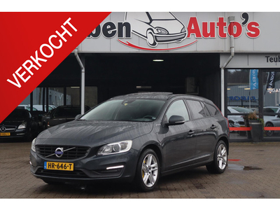 Volvo V60 2.4 D6 Twin Engine R-Design Schuif- kanteldak, Navigatie, Cruise control, Lederen interieur, Stoelverwarming, Climate control, Trekhaak