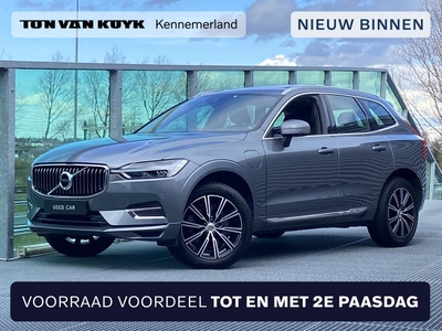 Volvo XC60 2.0 T8 Twin Engine AWD Inscription Hybrid, Automaat, Bowers&Wilkins audio, Eerste eigenaar, Panoramadak, audio, Leder, Trekhaak, Stoelverwarming voor- en achter, Stuurverwarming, DAB