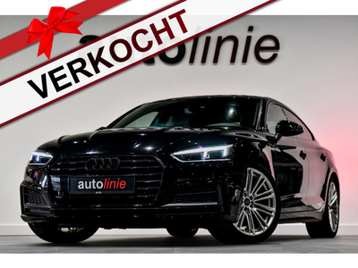 Audi A5 Sportback 2.0 TFSI MHEV S-Line Black Optic. Virtual, Keyless, Matrix, Sfeer, Camera, CarPlay, Trekhaak!