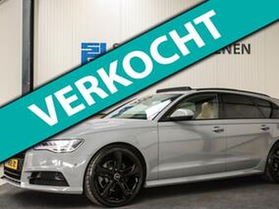 Audi A6 Avant 2.0 TFSI Quattro S line Edition 252pk Automaat! 1e|Audi Exclusive|Nardo Grey|Panoramadak|Kuipstoelen|Luchtvering|360