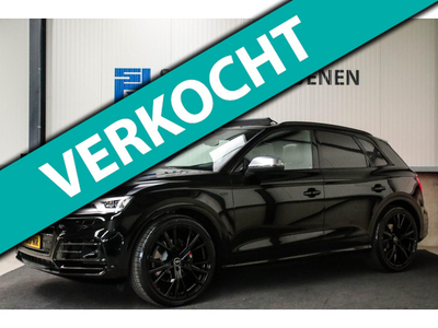 Audi Q5 3.0TFSI SQ5 Quattro S-Line 354pk Automaat! 1e Eig|DLR|Luchtvering|Kuipstoelen|Panoramadak|Virtual Cockpit|Black|Carbon|22