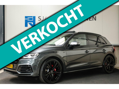 Audi Q5 3.0TFSI SQ5 Quattro S-Line 354pk Automaat! 1e Eig|DLR|Luchtvering|Kuipstoelen|Panoramadak|Virtual Cockpit|Black|Carbon|22