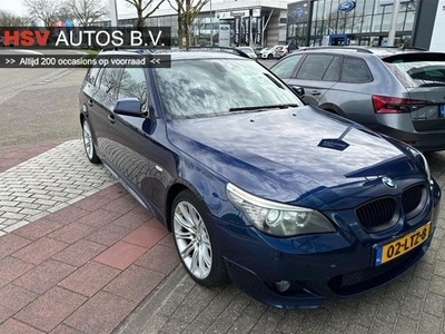 BMW 5-serie Touring 523i Business Line Sport M-sport LEER