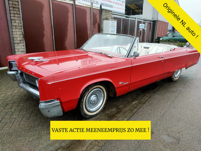 Chrysler NEWPORT v8 CABRIOLET, ZIE OMSCHRIJVING !!! GOED LEZEN