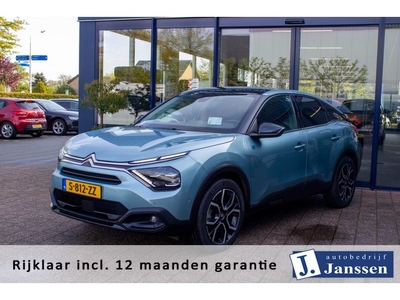 Citroen E-C4 Shine 50 kWh Panodak HUD Prijs rijkaar incl.