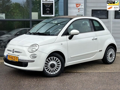 Fiat 500 C 1.2 Lounge, CABRIO, NAP, APK, AIRCO