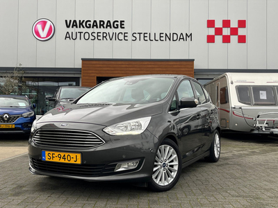 Ford C-Max 1.0 Titanium|Incl. 4 NIEUWE BANDEN!|1e eigenaar|Dealer ond|Camera|Elektr achterklep|Navi|PDC v+a|Carplay