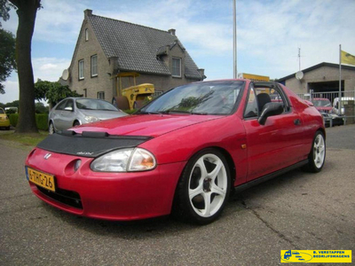 Honda CRX 1.6 CRX ESi vtec motor met oa AIRCO schroefset, targa dak enz OPKNAPPER !!!