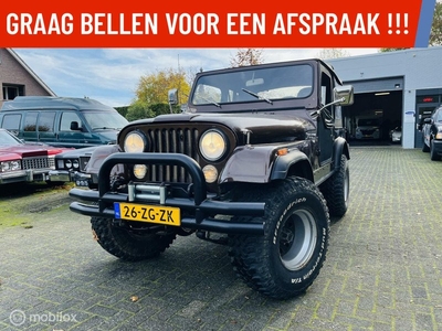 Jeep 4x4 CJ 4.2 CJ-7 Softtop 1982 MRB vrij Oldtimer