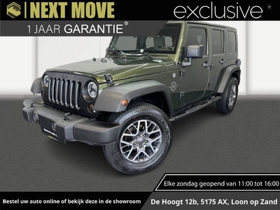 Jeep Wrangler Unlimited 3.8 High Sport✅Airco✅Cruise Control✅Achteruitrijcamera✅Trekhaak✅DAB✅Bluetooth✅