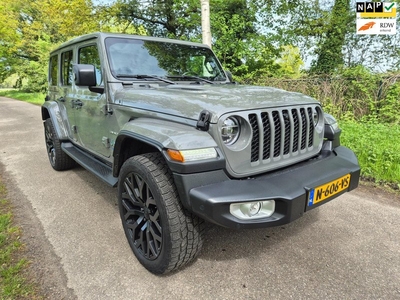 Jeep Wrangler Unlimited 4xe 380 Sahara / Sky One Touch / Cabrio / Plug-in Hybride