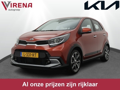 Kia Picanto 1.0 T-GDi X-Line 5p 100PK - Navigatie - Camera - Cruise control - Keyless - Climate Control - Fabrieksgarantie tot 07-2028