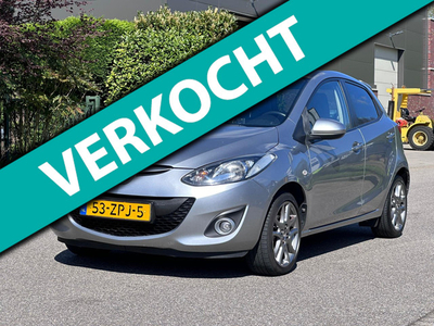 Mazda 2 1.3 BIFUEL GT 5DR*LPG*1e eigenaar*Navigatie*Stoelverwarming*Cruise*Nap*Airco*LM velgen*Dealer onderhouden*