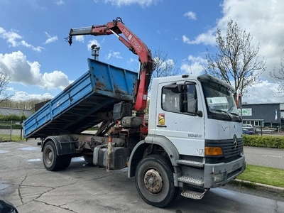 Mercedes-Benz Atego 1823 4X2 + FASSI F110A.21 + TIPPER -