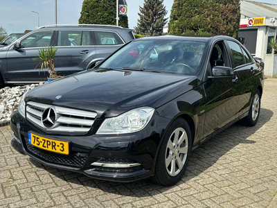 Mercedes-Benz C-Klasse C180 Benzine Sedan Zwart LED 88.000 KM