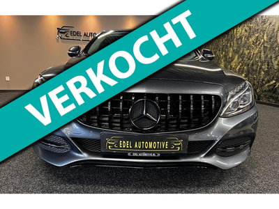 Mercedes-Benz C-klasse CDI SPORTSTOELEN-LED-NAVI-18INCH-BOEKJE-NAP