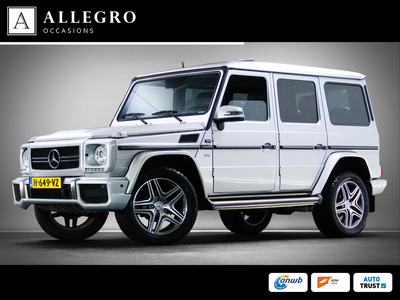 MERCEDES G-KLASSE 500 AMG (SCHUIF-/KANTELDAK, XENON-KOPLAMPEN, LEDEREN INTERIEUR, TREKHAAK, AMG-VELGEN, GERESTAUREERD, AIRCO)