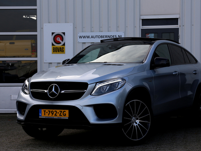 MERCEDES GLE-KLASSE 43 AMG Coupe 367PK 4MATIC 9-G Aut.*Perfect MB Onderh.*AMG int/ext/Panodak/Nightpakket/Sfeer/Apple Carplay-Android/Carbon/Luchtvering/LED Koplampen/Harman-Kardon/Elek. Trekhaak/Elek. Klep/