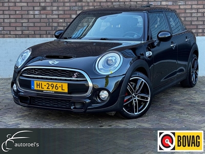 Mini Cooper S 2.0 Serious Business / 192 PK / Panoramadak / Automaat / Navigatie + Camera / Climate / Leder + Stoelverwarming