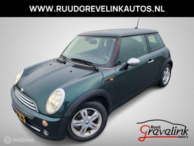 Mini Mini 1.6 One AUTOMAAT Clima Stoelverw DonkerGlas