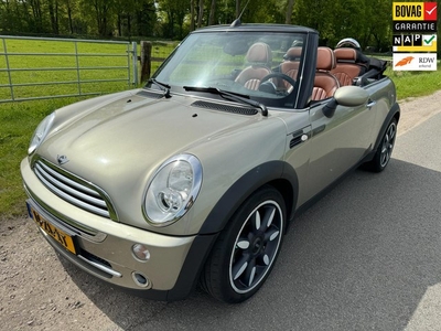 Mini Mini Cabrio 1.6 Cooper Sidewalk 116PK met leder en