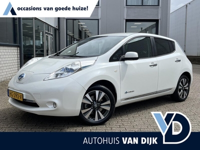 Nissan LEAF Tekna 24 kWh | NL Auto/2e Eig./Voll.Historie/Navi/Camera rondom/Cruise