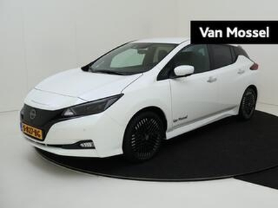 Nissan LEAF Tekna 40 kWh Automaat | Navigatie | Apple carplay/Android Auto | Stoel & Stuurwiel Verwarming | Warmtepomp | 360 Camera | Climate Control | LED Lampen | Cruise Control Adaptief | Lederen bekleding | Bose Premium Audio | Parkeersensoren |