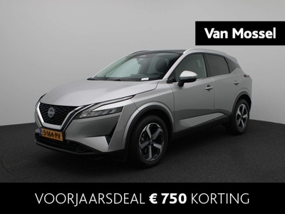 Nissan Qashqai 1.3 MHEV 158 Xtronic N-Connecta | 1800 KG Geremd | Automaat | Design Pack | 360 Camera | 18