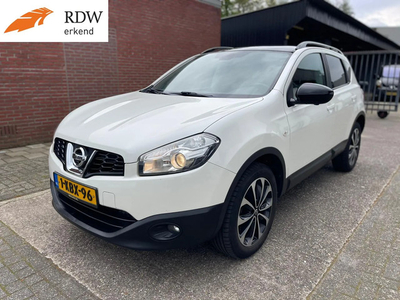 Nissan QASHQAI *Automaatbak maakt schavend geluid* 1.6 AUT 360camera *PANO *LEATHER *CRUISE *CLIMA