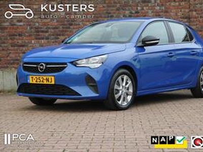 Opel CORSA 1.2T Edition 100pk - Metallic Blauw - Navi - Cruise - DAB CarPla