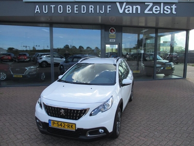 PEUGEOT 2008 1.2 PureTech automaat, Airco(automatisch), Multimediasysteem, Navigatie, Bluetooth telefoonverbinding, Cruise control, Parkeersensoren, Elektrische ramen en spiegels(inklapbaar), Zeer nette auto, BOVAG