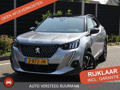 Peugeot 2008 1.2 PureTech GT 130PK EAT8 Automaat Achteruitrijcamera, Navigatie, Cruise control, Keyless start, DAB, Lichtmetalen velgen