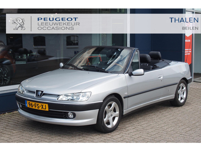 Peugeot 306 1.6 CABRIOLET AUT UIT PRIVECOLLECTIE! KEURIGE 306 CABRIO AUTOMAAT VAN 1E EIGENAAR MET SLECHTS 71.000 KM!