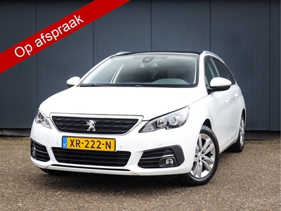 Peugeot 308 SW 1.2 Tech Blue Lease Executive (111 PK), 2e Eig., PEUGEOT-Dealer-Onderh., 12 Mnd BOVAG, Navigatie/Apple-Carplay/Android-Auto, Panoramadak, Parkeersensoren-V+A, Trekhaak, Cruise-Control, Spiegel-Pakket, LM.-Velgen-16Inch, LAne-Assist Achterui