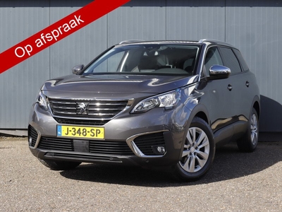 Peugeot 5008 1.2 Tech Blue Lease Executive Avantage 7p. (131 PK), 1 Ste Eig., Keurig-Onderh., 12 Mnd BOVAG, Navigatie/Apple-Carplay/Android-Auto, Cruise-Control, Parkeersensoren-V+A, LM.-Velgen-17Inch, Licht-Zicht-Pakket, Privacy-Glas, NL-Auto