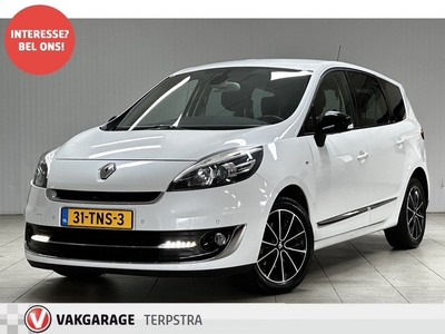 Renault Grand Scénic 1.4 TCe Bose/ Trekhaak!/ 17''LMV/ LED Dagrijverl./ Camera/ BOSE/ Clima/ Navi/ Cruise/ Bluetooth/ Multi.LEDER.Stuur/ Elek.Pakket/ Isofix/ PDC V+A.