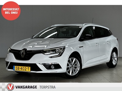 Renault Mégane Estate 1.2 TCe Limited/ Trekhaak!/ 16''LMV/ Apple+Android/ Keyless/ DAB+/ Clima/ Navi/ Cruise/ Bluetooth/ Multi.LEDER.Stuur/ Elek.Pakket/ Isofix/ PDC Achter.