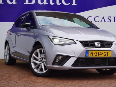 Seat Ibiza 1.0 TSI FR+Full-Link+LED+ECC+ParkeerHulp+Apple-Carplay = NIEUW MODEL+OKTOBER 2021 !!